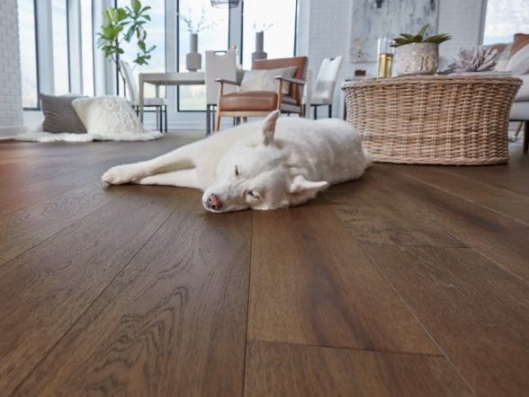 What is the best engineered flooring for homes with pets