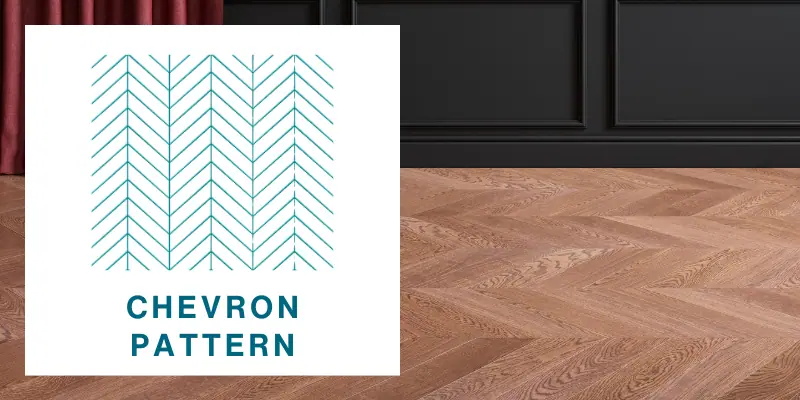 chevron hardwood flooring pattern